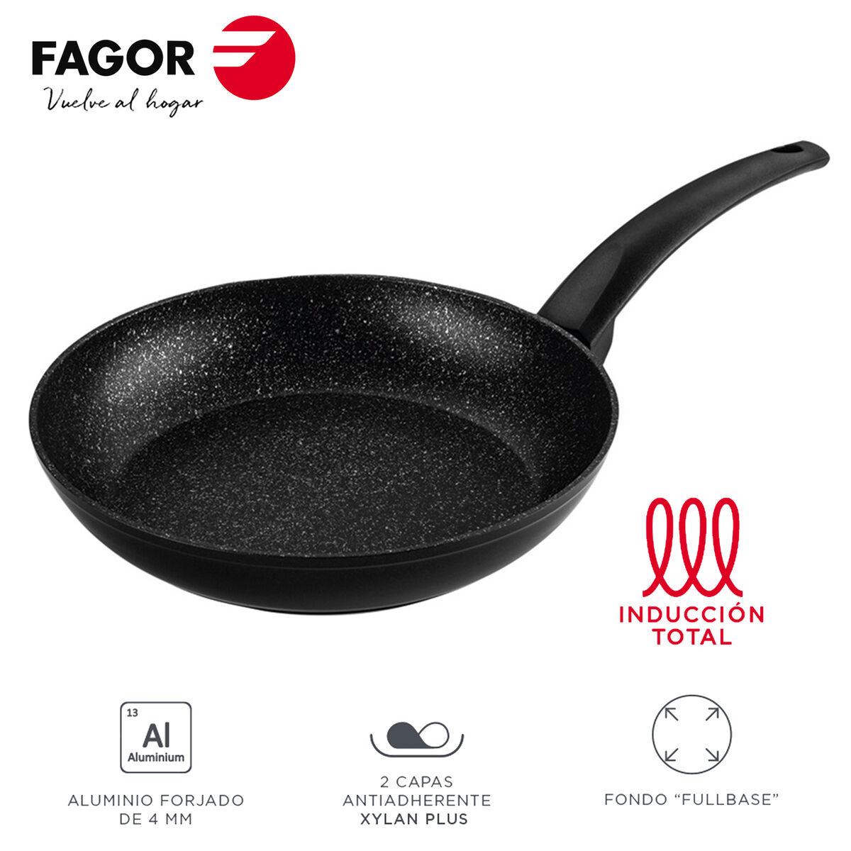 Fagor VIVANT stegepande - sort aluminium Ø 20 cm