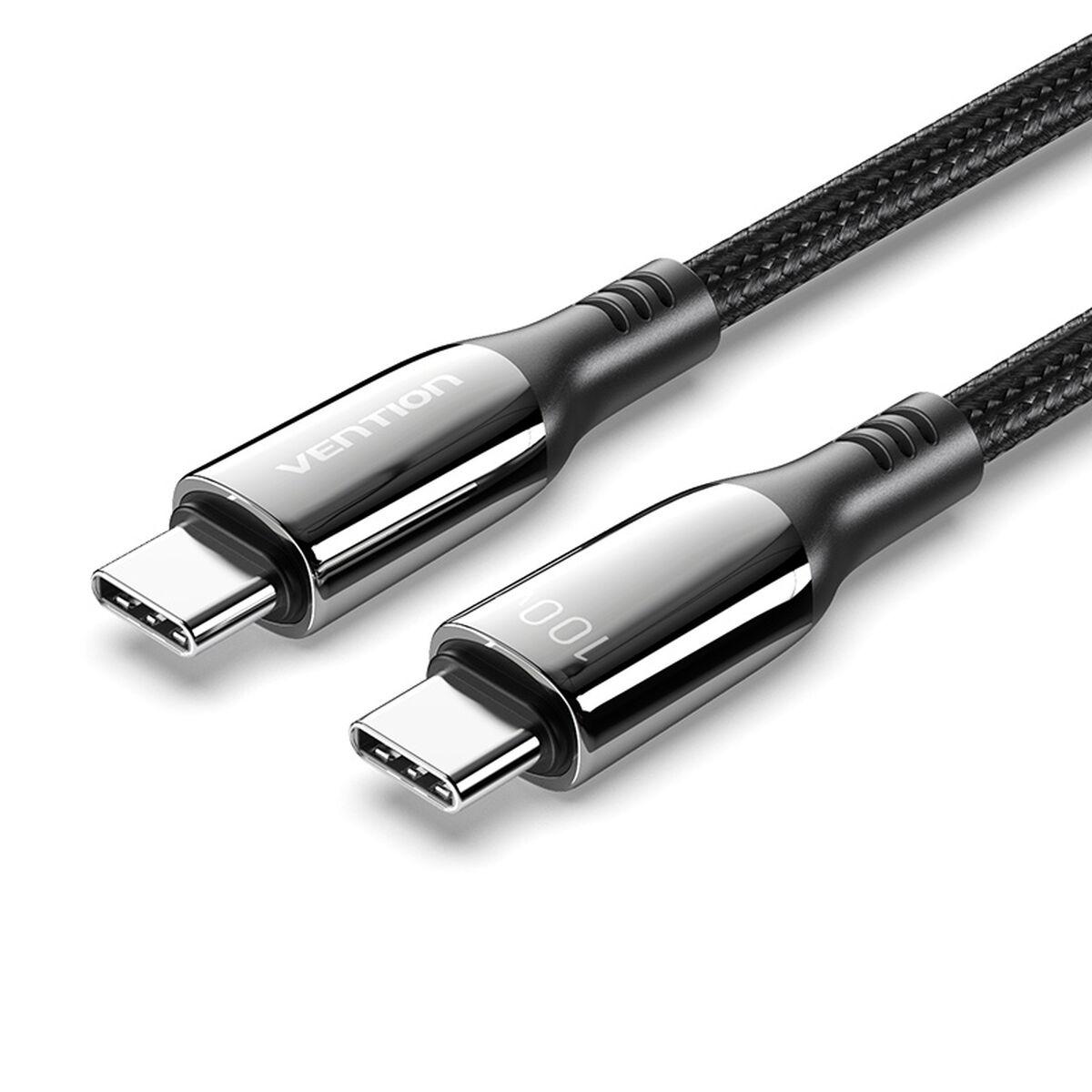 Vention USB-C til USB-C kabel 1,2 m - Sort