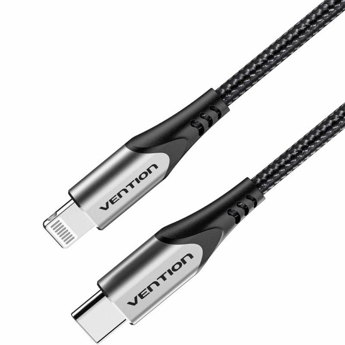 Vention TACHH USB-C til Lightning-kabel, 2 m, grå