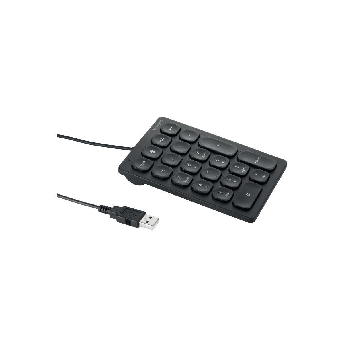 Kensington numerisk tastatur - Sort, USB, plug-and-play