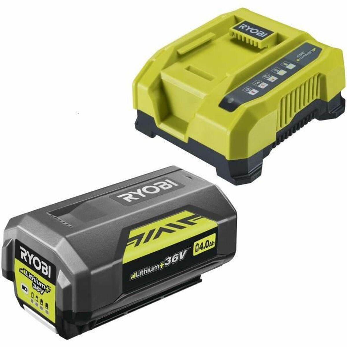 Ryobi Max Power 36 V 4,0 Ah - oplader og batterisæt