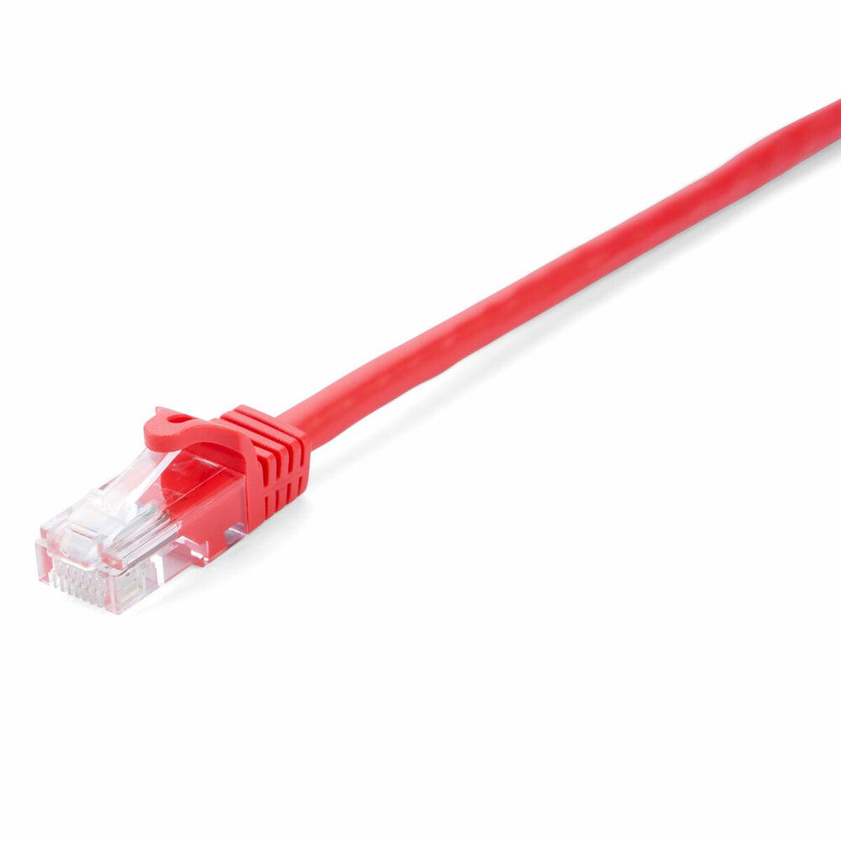 V7 UTP Cat6 netværkskabel 2 m - Rød, RJ45 (stift/han)