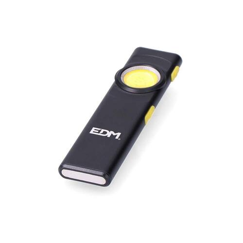EDM Product Lygte 36113 Ultra Slim 5 W - Sort, aluminium