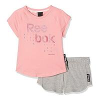Træningsdragt til børn Reebok G ES SS BK4374 Pink 4 år