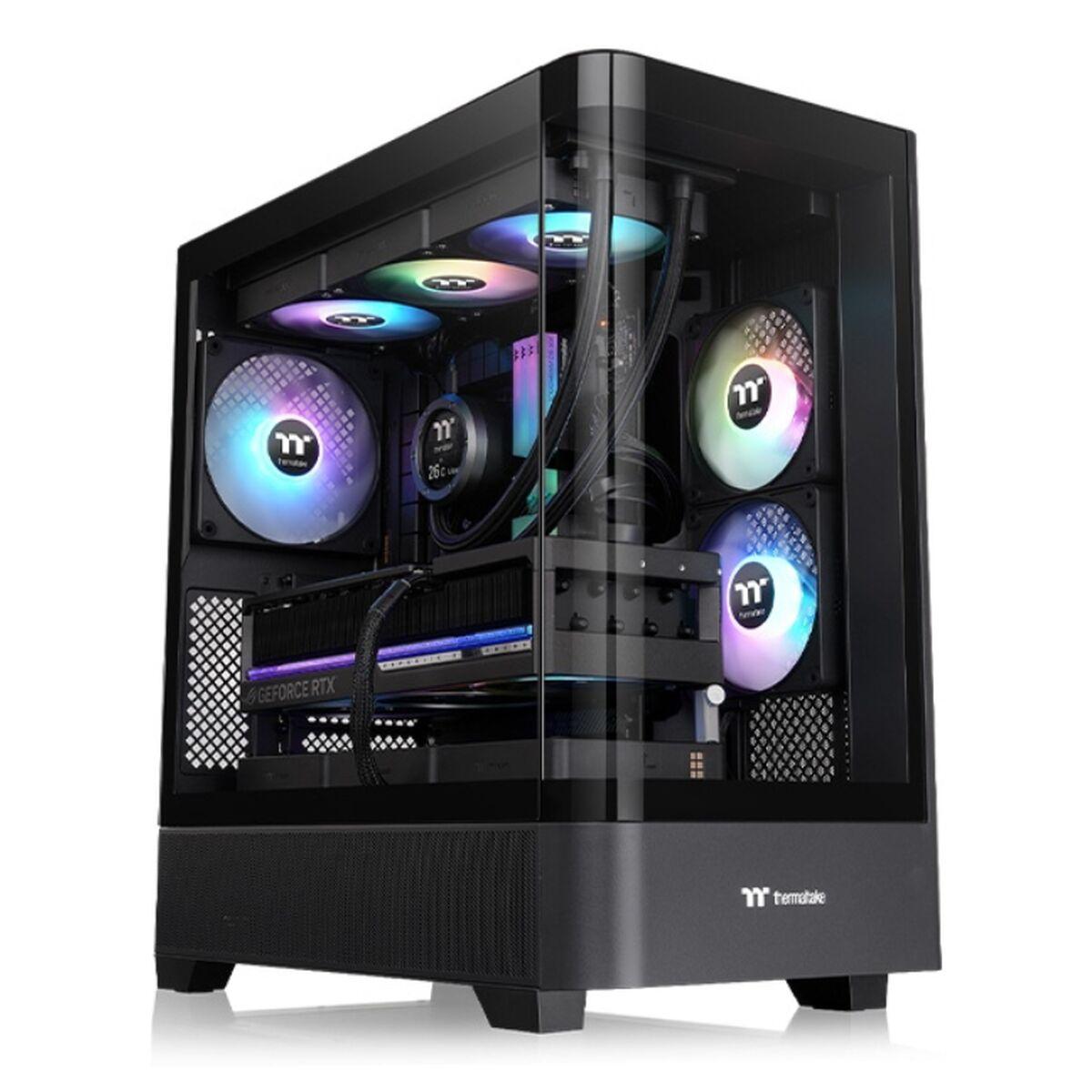Thermaltake ATX midi-tower kabinet CA-11G-00M1WN-00 - Sort billede