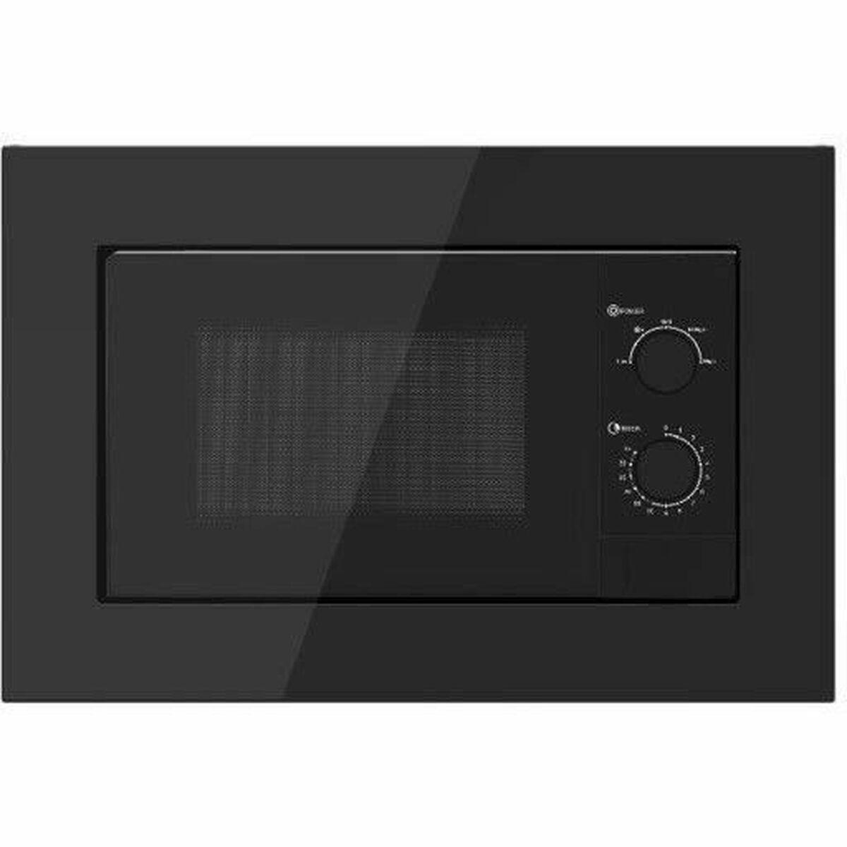 Continental Edison CEMO20EBM mikrobølgeovn, indbygning, sort 21 l, 1.200 W