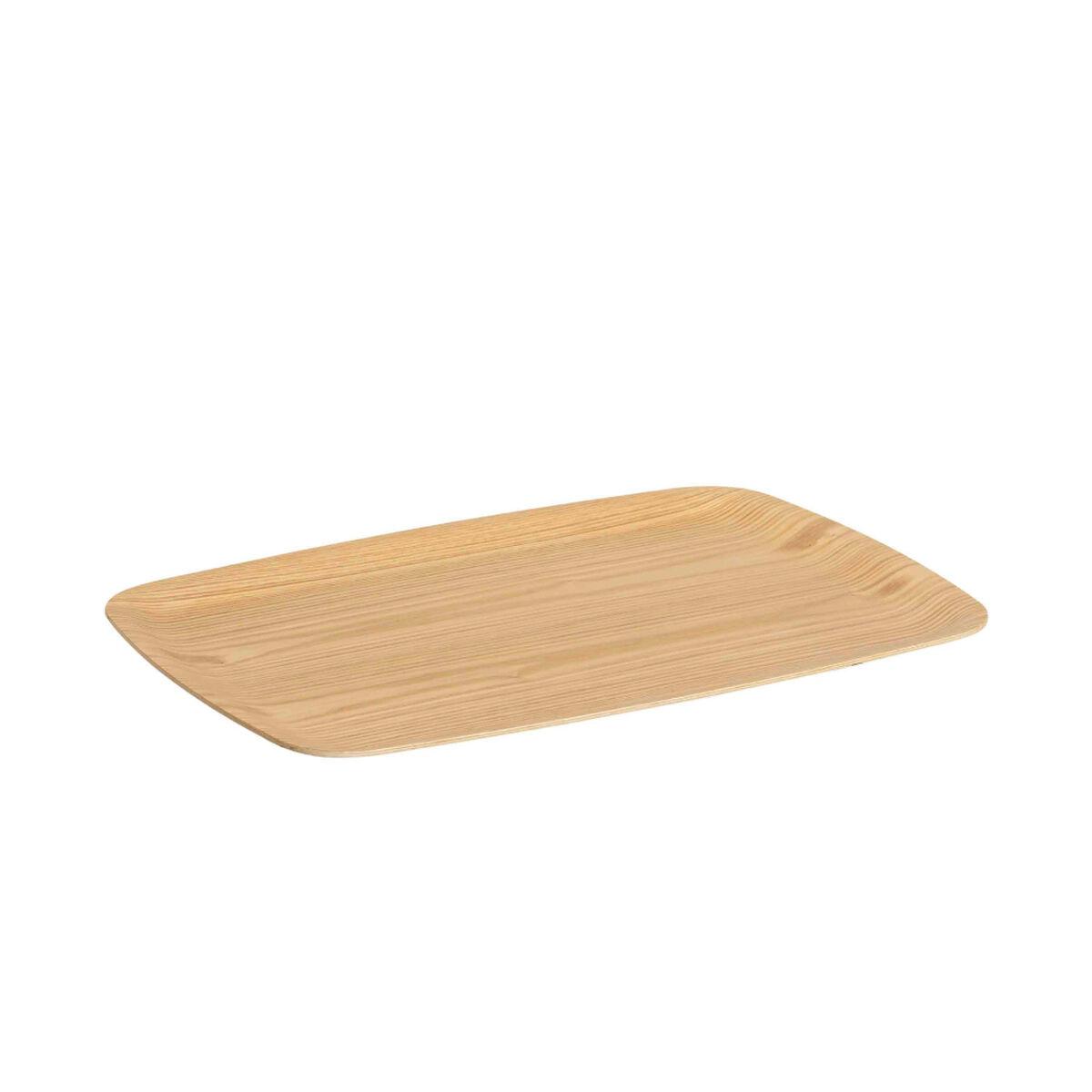 Andrea House serveringsbakke 46 × 36 × 2 cm - piletræ, beige