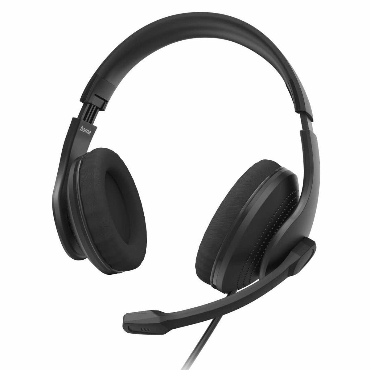 Hama gaming headset med mikrofon 00139935 - Sort billede