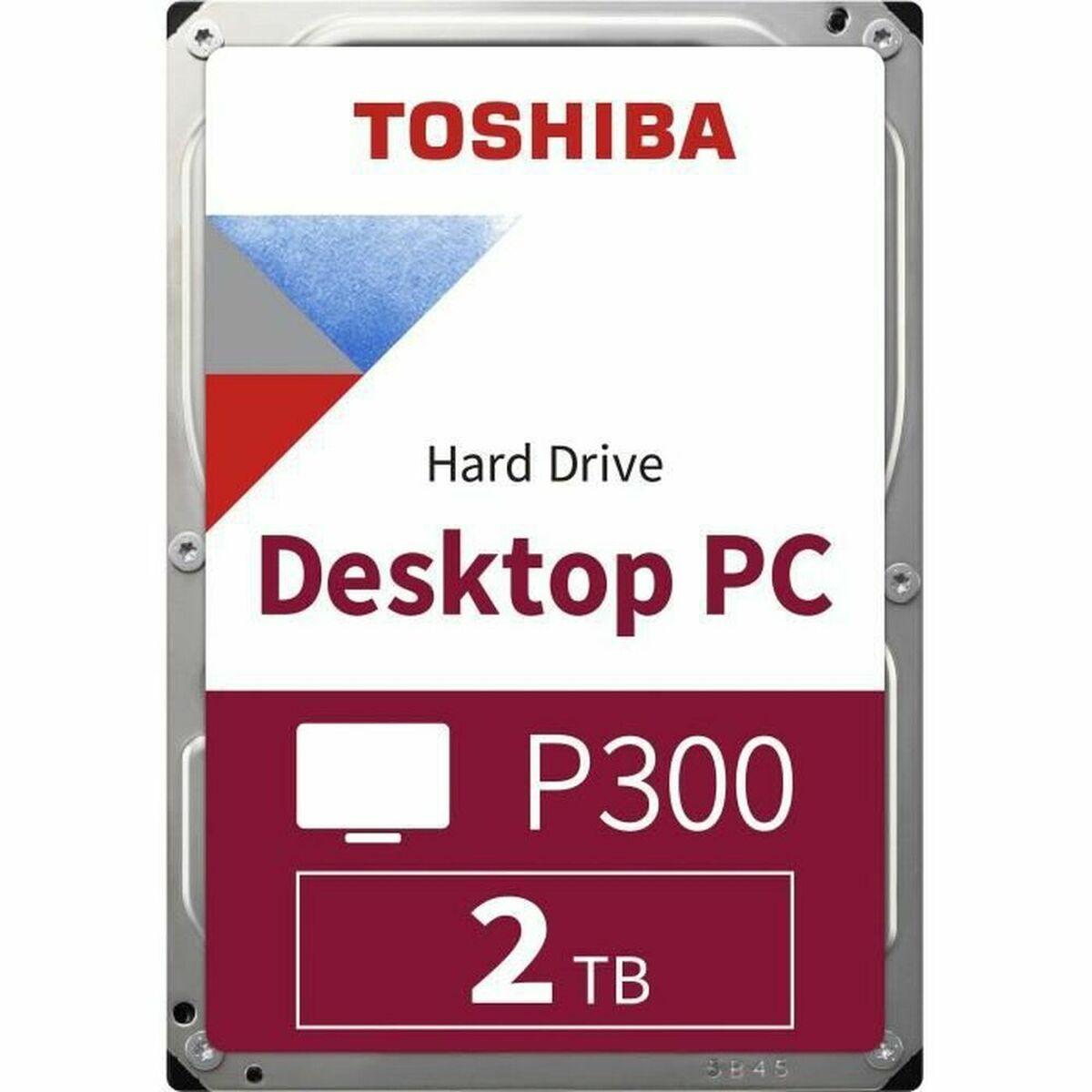 Toshiba P300 2 TB intern harddisk (HDD) til desktop