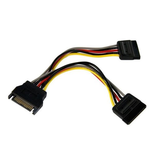 SATA strøm splitterkabel Startech PYO2SATA 15 cm