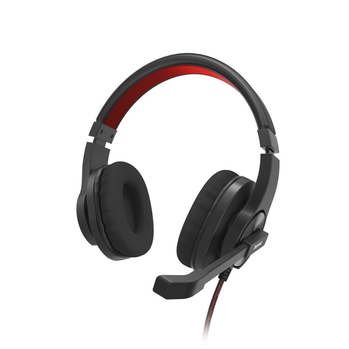 Hama Headset PC Office Stereo Over-Ear HS-USB400 V2 Sort