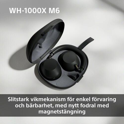 Sony WH-1000XM6 trådløse hovedtelefoner - sort