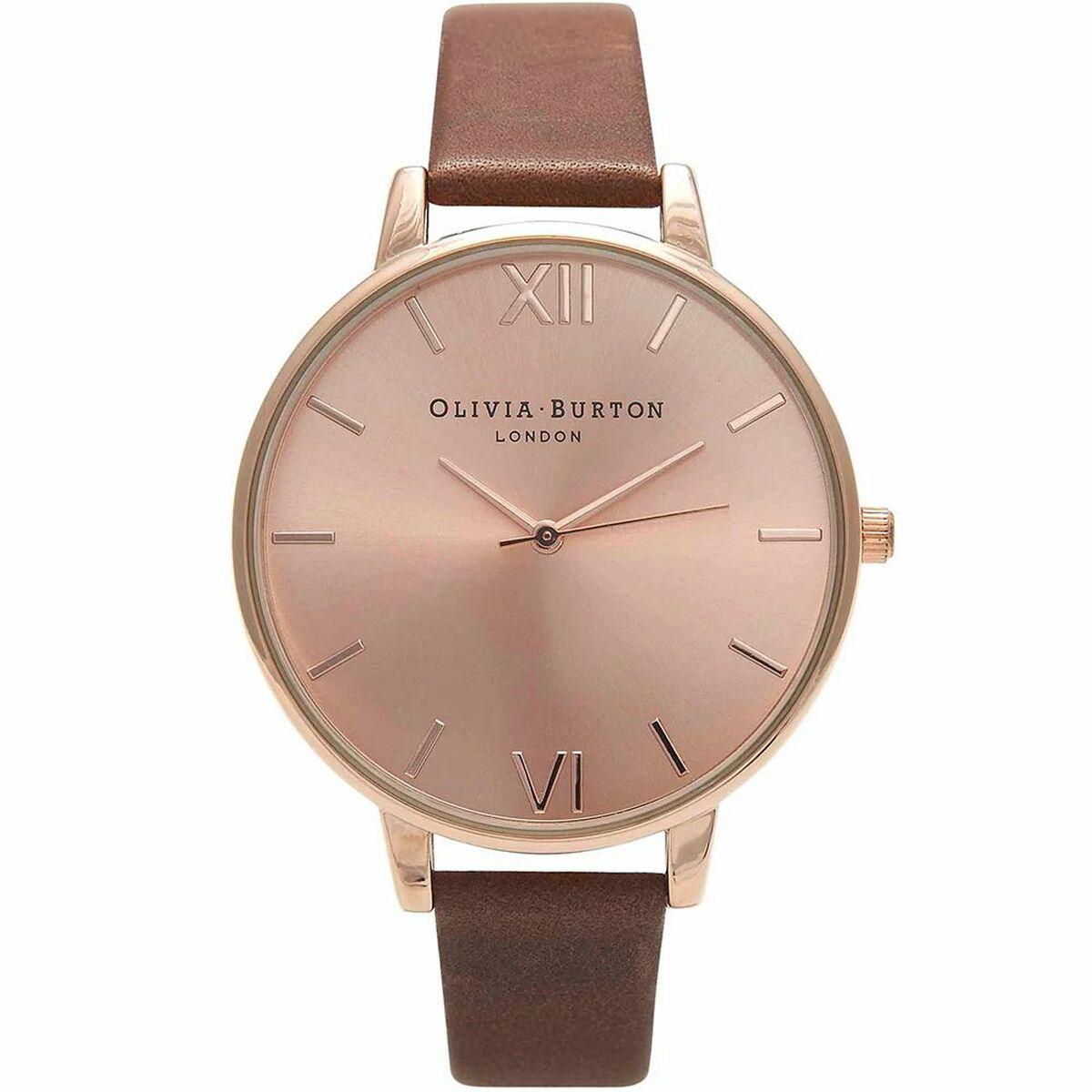 Olivia Burton dameur OB13BD10, pink skive (Ø 38 mm)