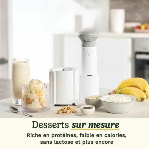 Cuisinart ICEFD10E ismaskine - hvid, plastik, 1 l