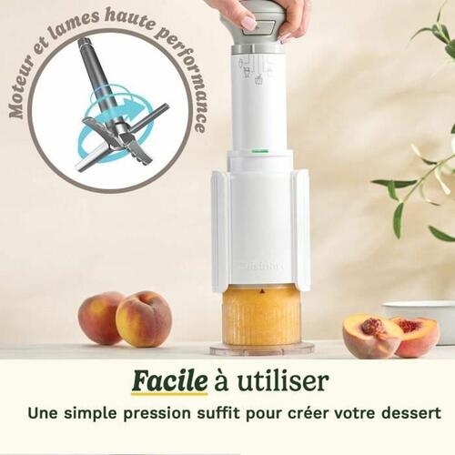 Cuisinart ICEFD10E ismaskine - hvid, plastik, 1 l