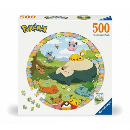 Puslespil 500 brikker - Ravensburger Pokémon motiv