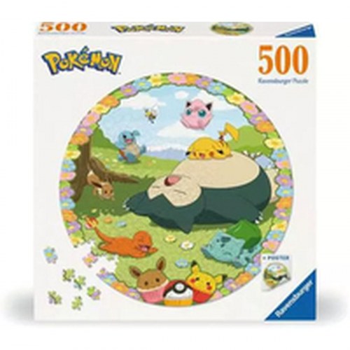 Puslespil 500 brikker - Ravensburger Pokémon motiv