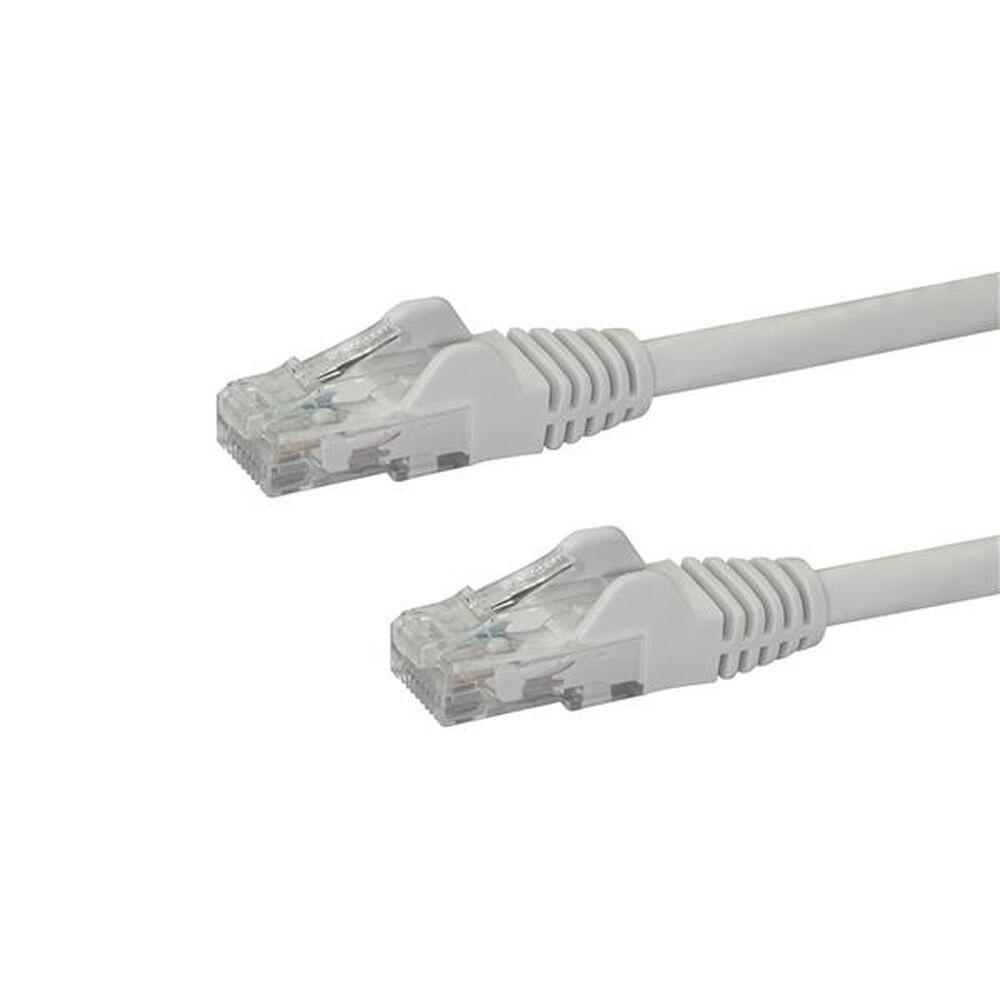 UTP kategori 6 stift netværkskabel Startech N6PATC10MWH 10 m Hvid