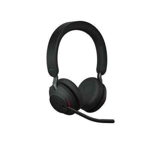 Hovedtelefoner med mikrofon Jabra EVOLVE2 Sort 65 W