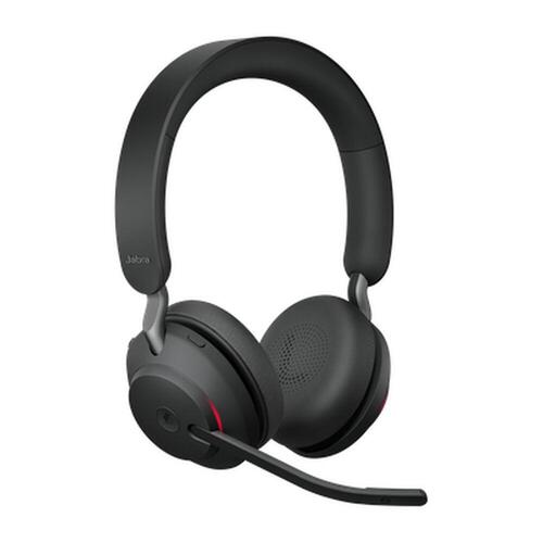 Hovedtelefoner med mikrofon Jabra EVOLVE2 Sort 65 W