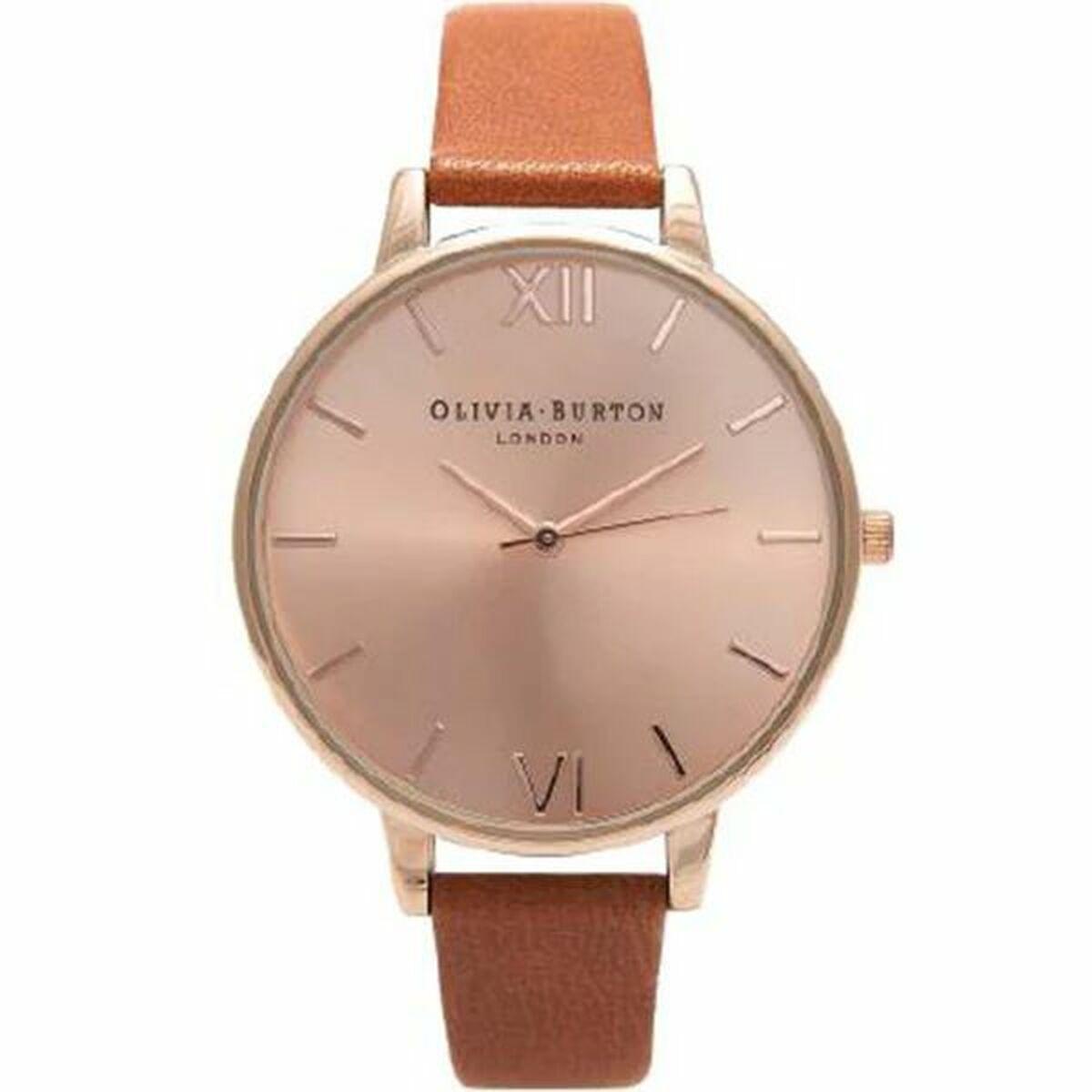 Olivia Burton dameur OB15BD70, læderrem, Ø 38 mm