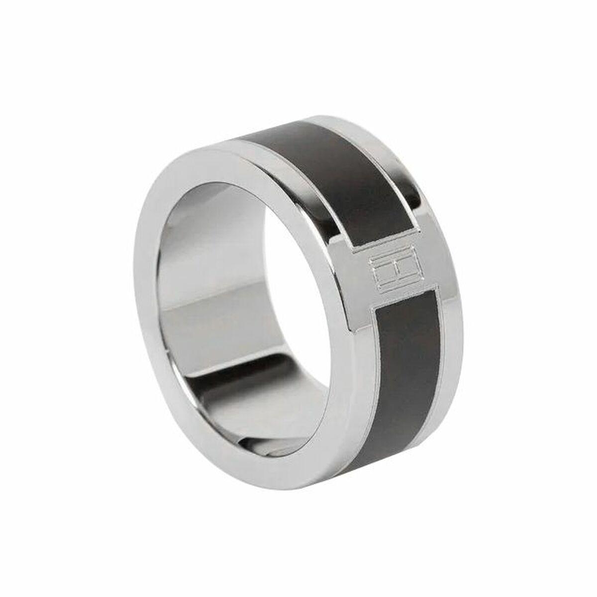 Tommy Hilfiger herre-ring i rustfrit stål 2700775H - str. 14, grå