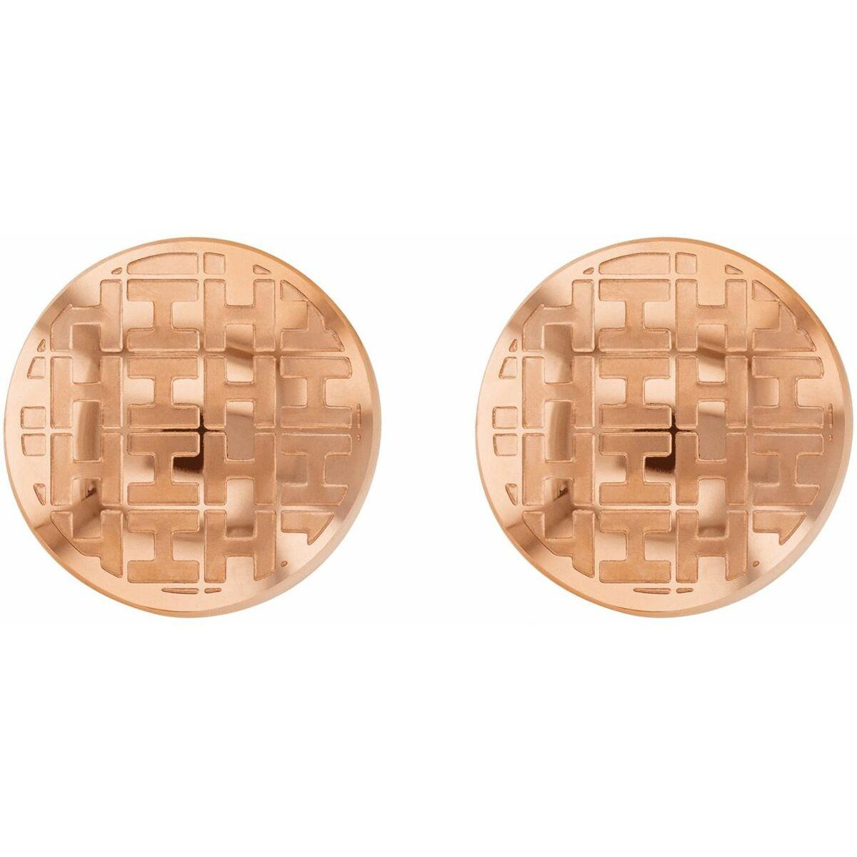 Tommy Hilfiger ørestikker til kvinder - rustfrit stål, pink, 1,5 cm