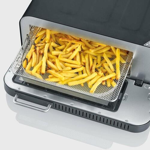 Severin PG8575 pizzabagemaskine - elektrisk miniovn, 18 l, 2.000 W, sort
