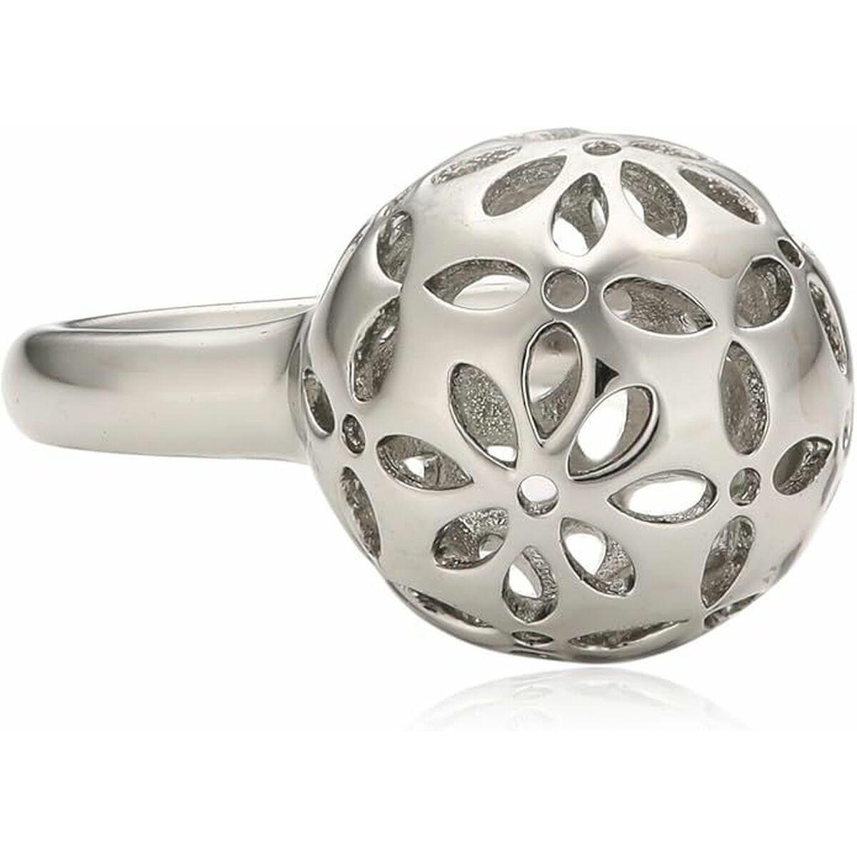 Tommy Hilfiger dame-ring i rustfrit stål, grå - str. 14 (2700057C)