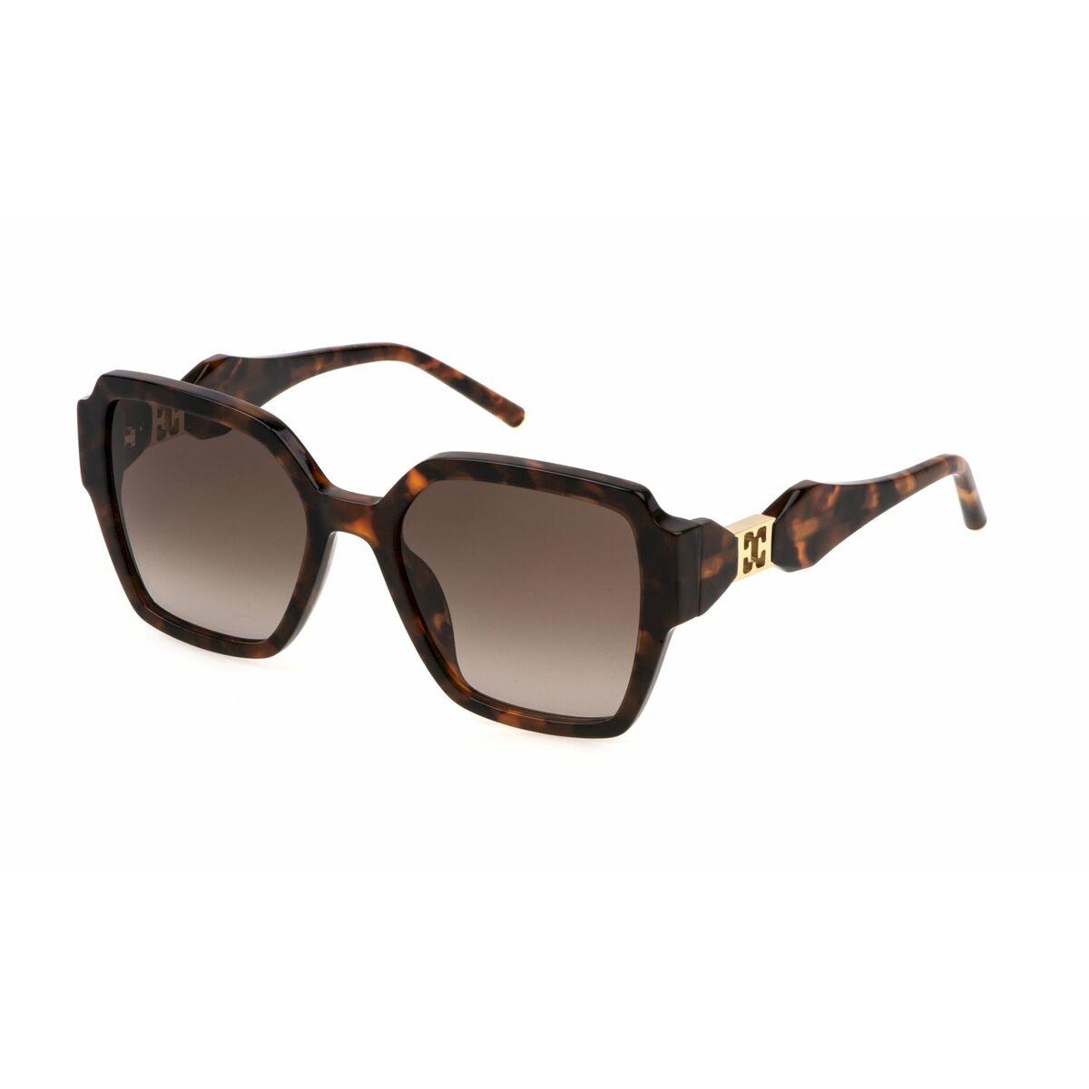 Escada solbriller til kvinder SESE48-5409XK - brun acetat, ø 54 mm