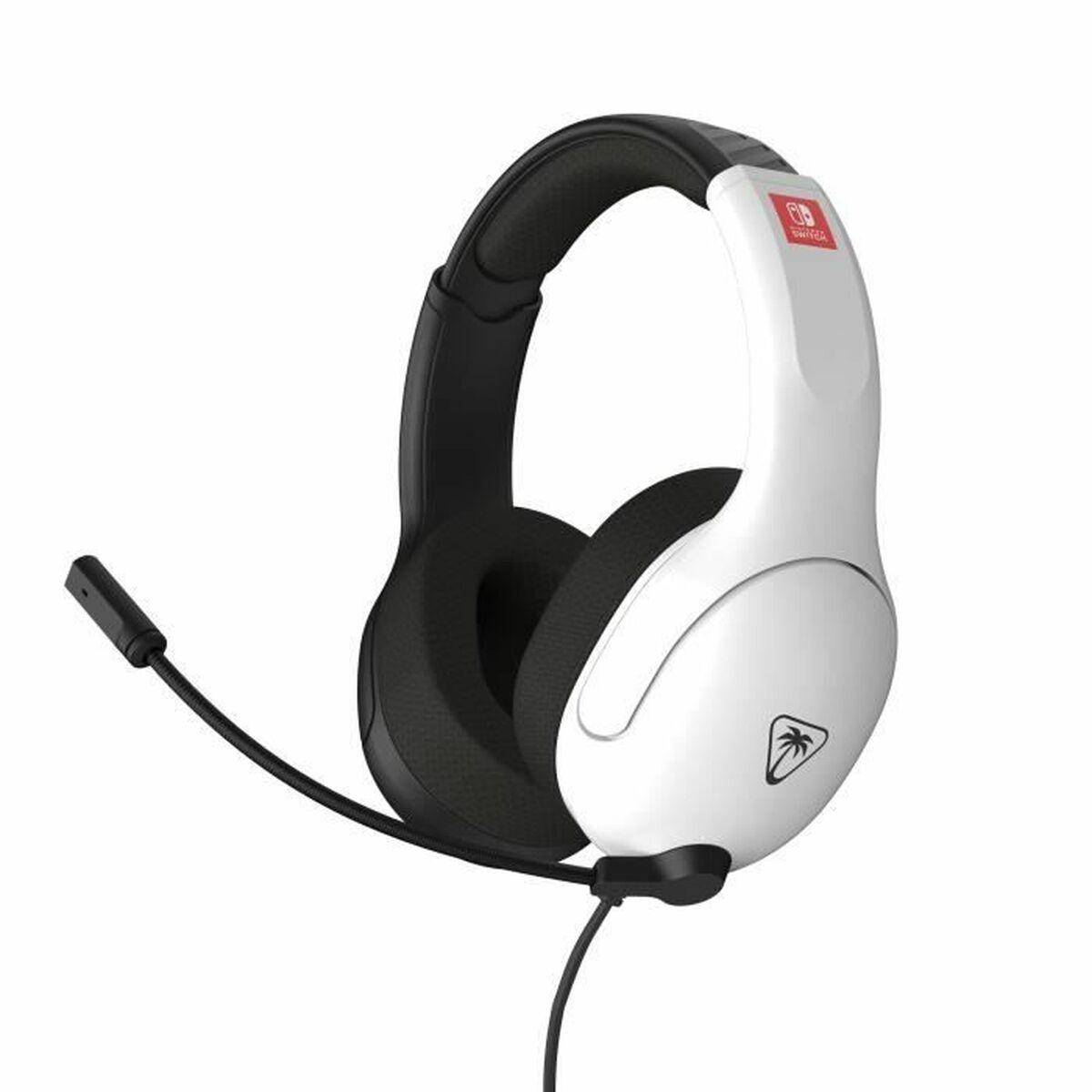Turtle Beach Airlite Fit hovedtelefoner - hvid/sort billede