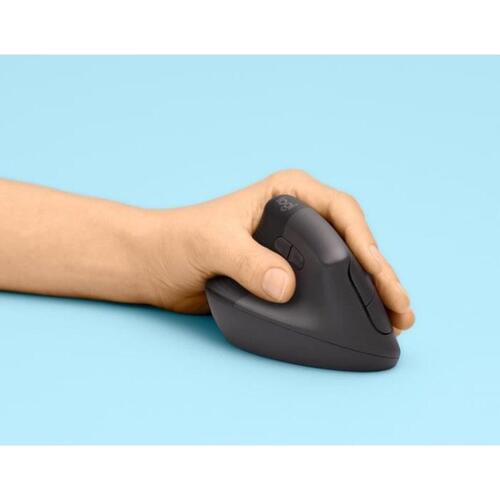Logitech Lift ergonomisk vertikal mus - Grå