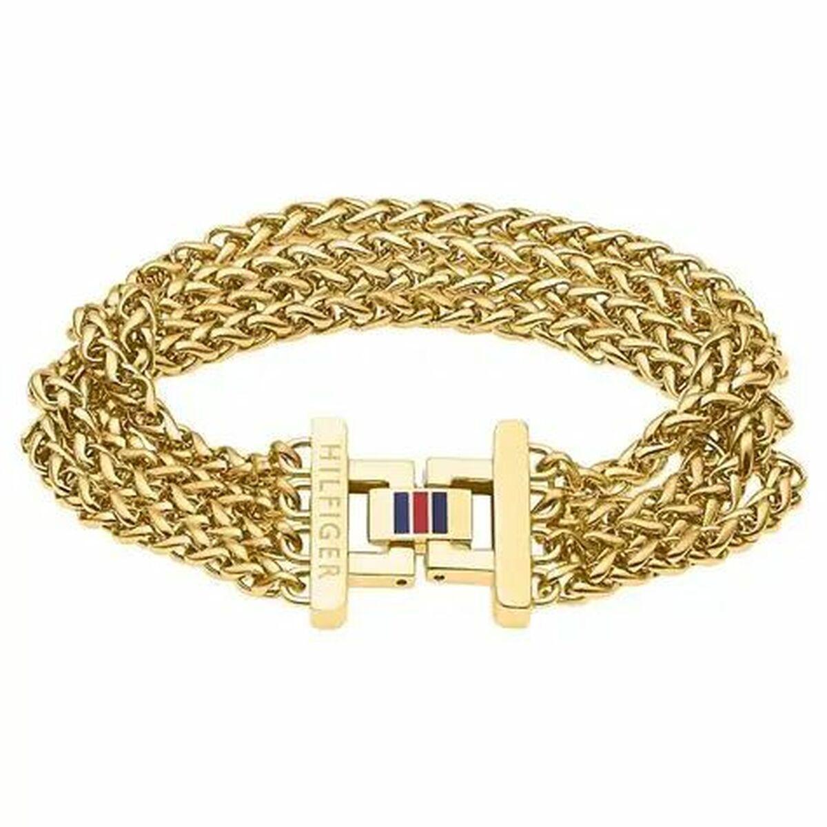 Tommy Hilfiger armbånd til kvinder, gylden, 21 cm (2700614)
