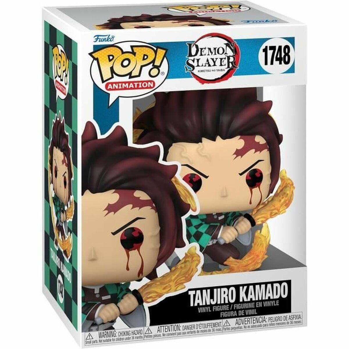 Funko Pop! Tanjiro Kamado figur - multifarvet