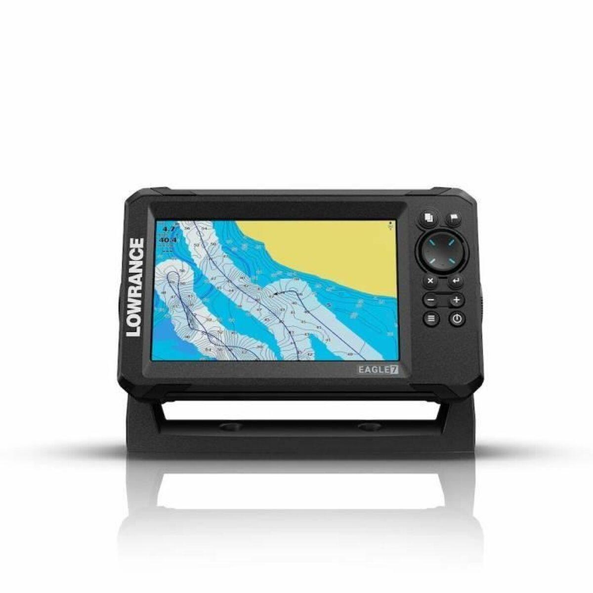 Lowrance Eagle 7 GPS-plotter til bådnavigation