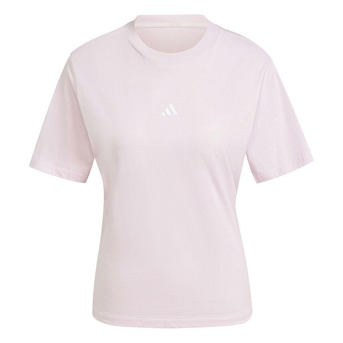 Adidas kortærmet T-shirt til kvinder - pink (XS)