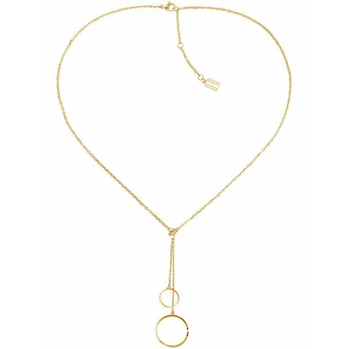 Tommy Hilfiger halskæde til kvinder, gylden, 60 cm