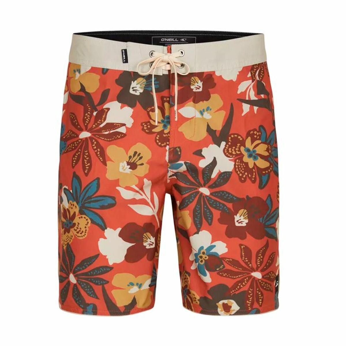 O'Neill Hyperfreak Mysto Scallop 19 badebukser - rød, 34"