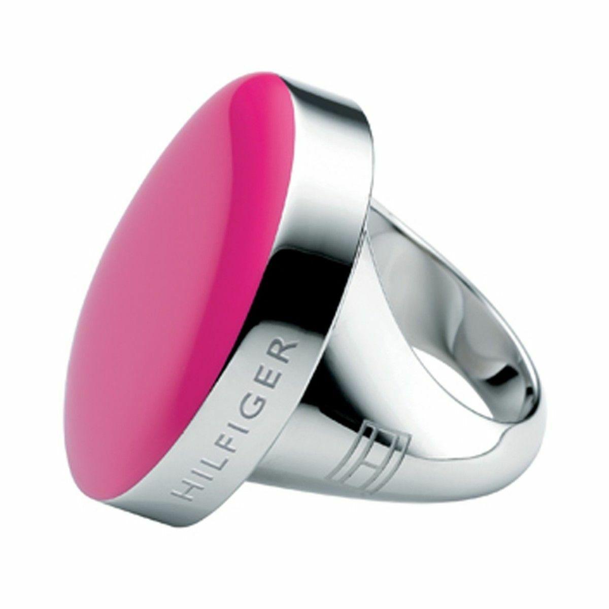 Tommy Hilfiger ring til kvinder 2700199B, pink (str. 12)