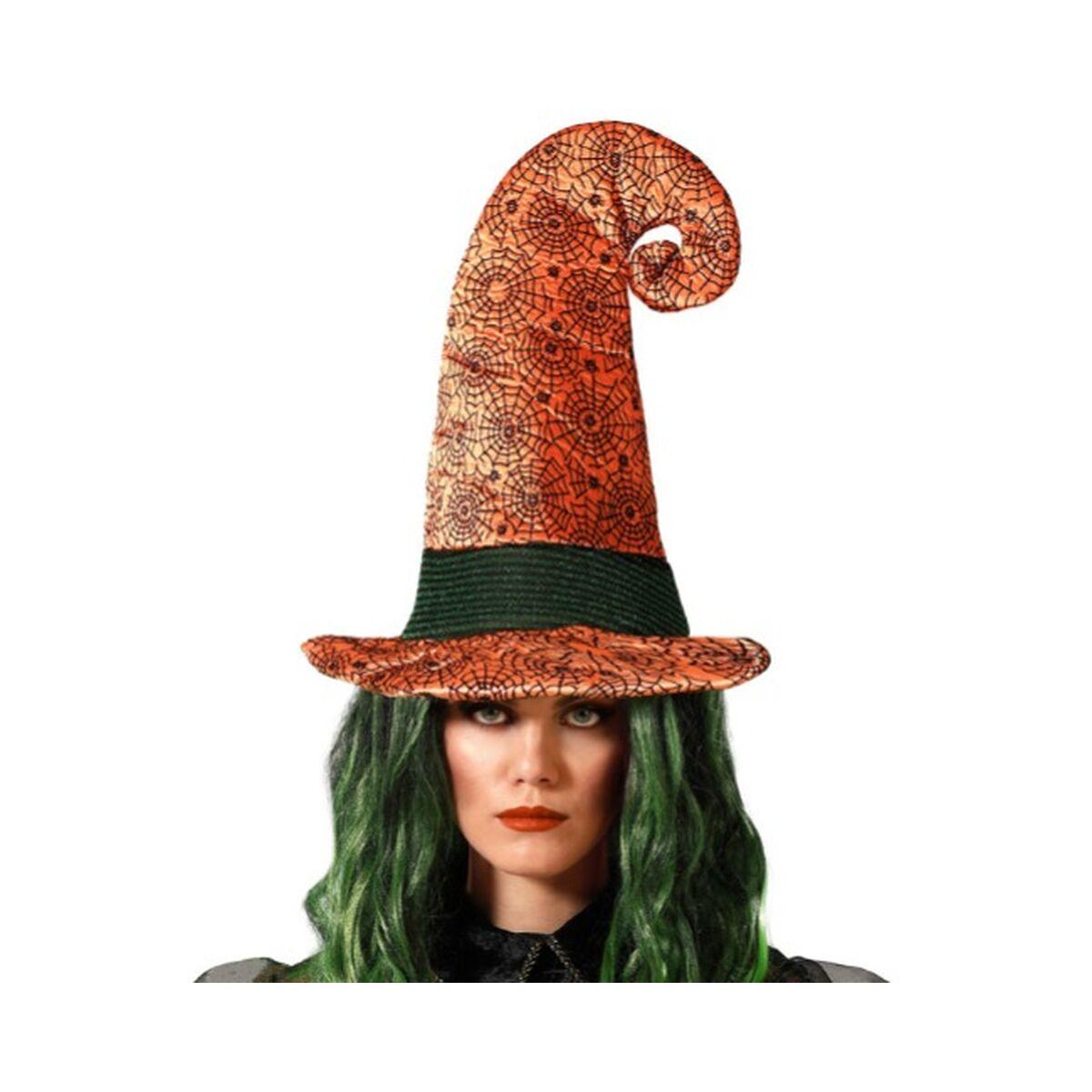 Heksehat - Orange kostumehat
