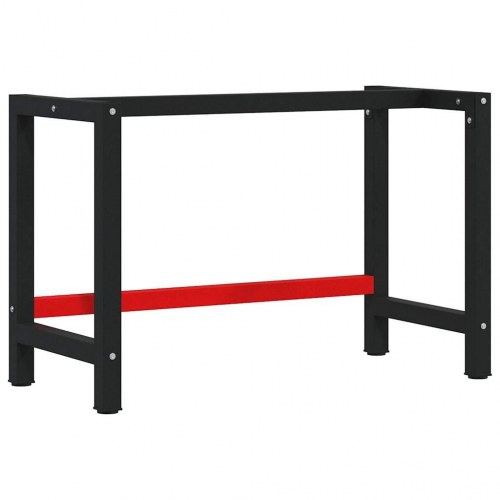 Arbejdsbænk i massivt egetræ 140 x 60 x 81,5 cm