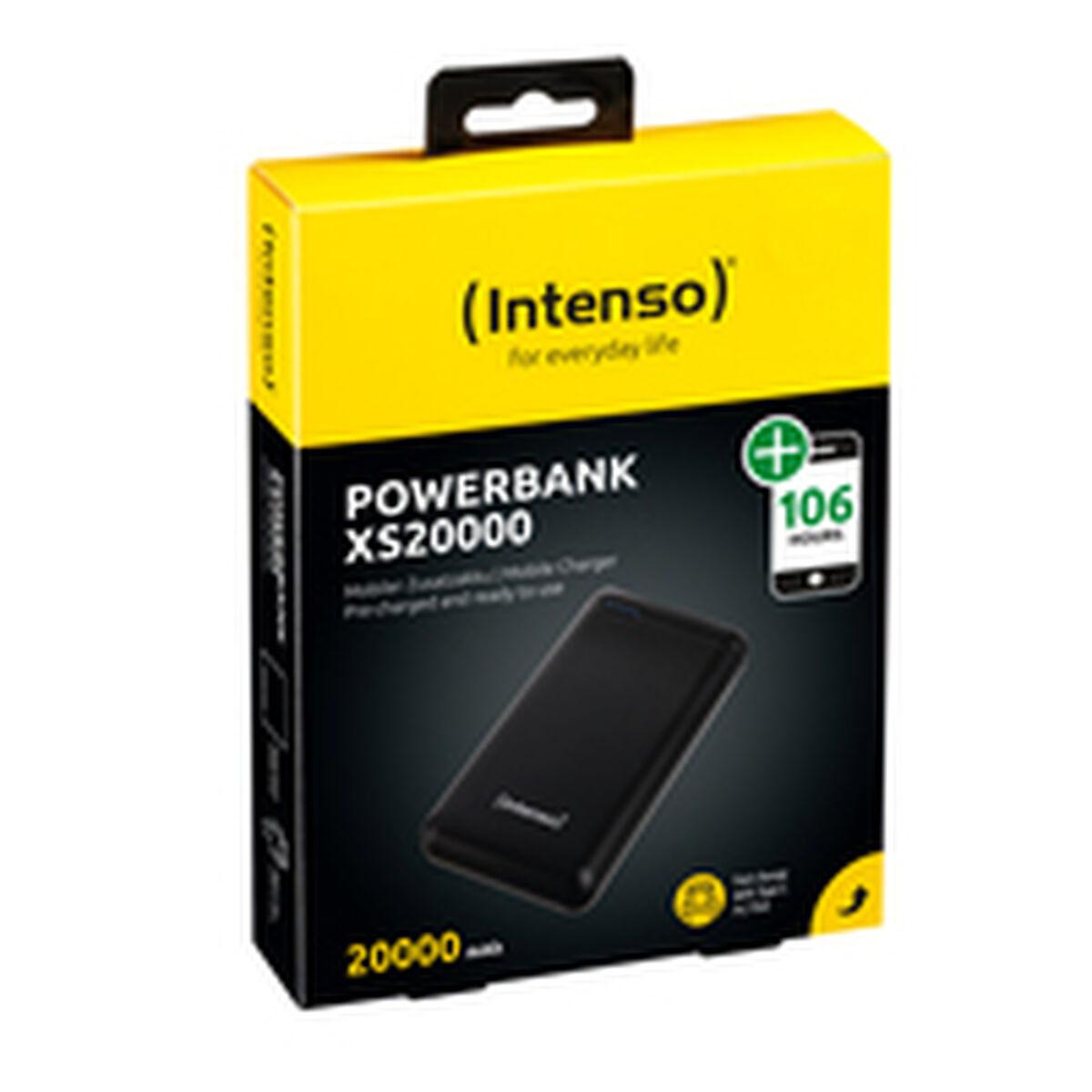 INTENSO XS20000 powerbank - 20.000 mAh, sort billede