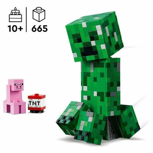 Lego byggelegetøj - Sæt med 665 dele (skoletaske-tema)