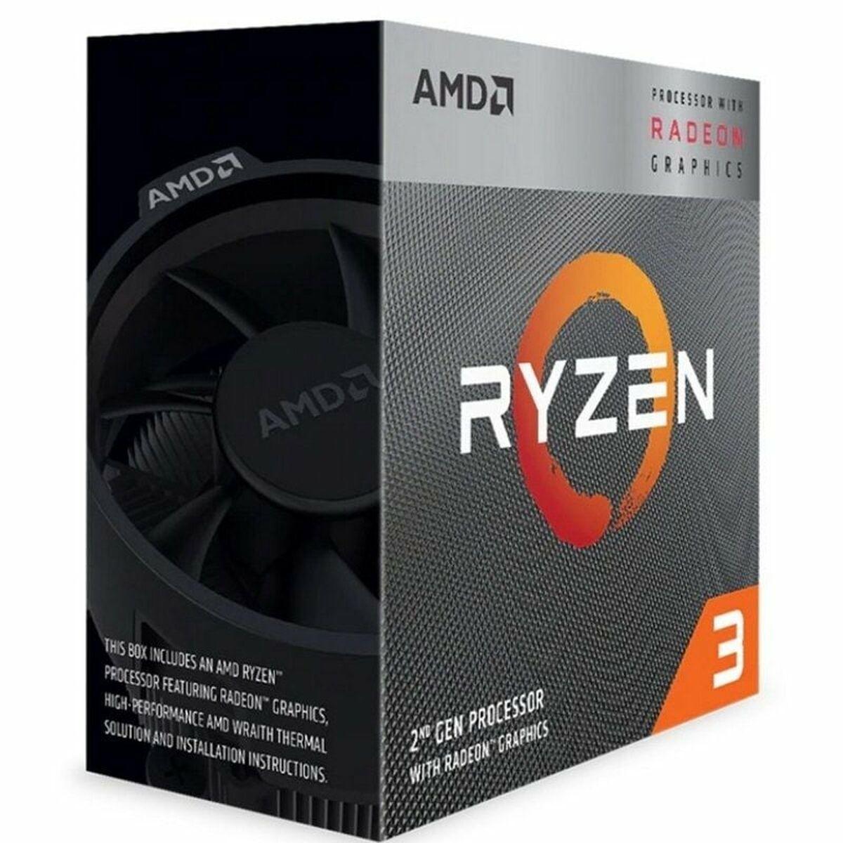 CPU AMD Ryzen 3 3200G - AM4 med Radeon Vega 8 billede