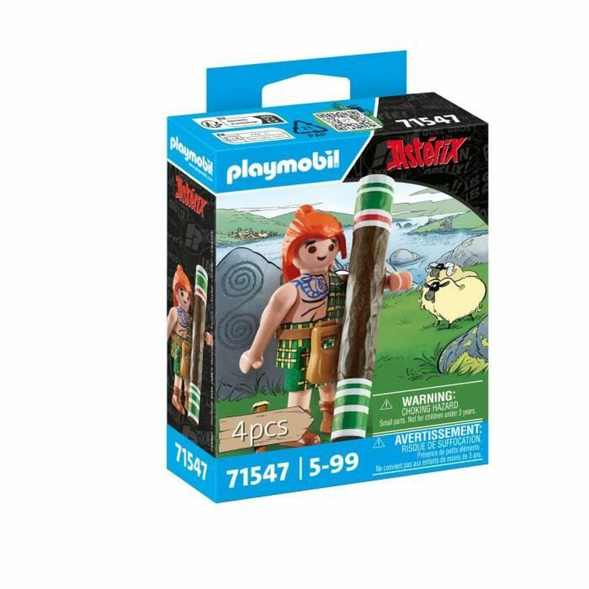 Playmobil Asterix - Mac Oloch figur 71547, 4 dele billede