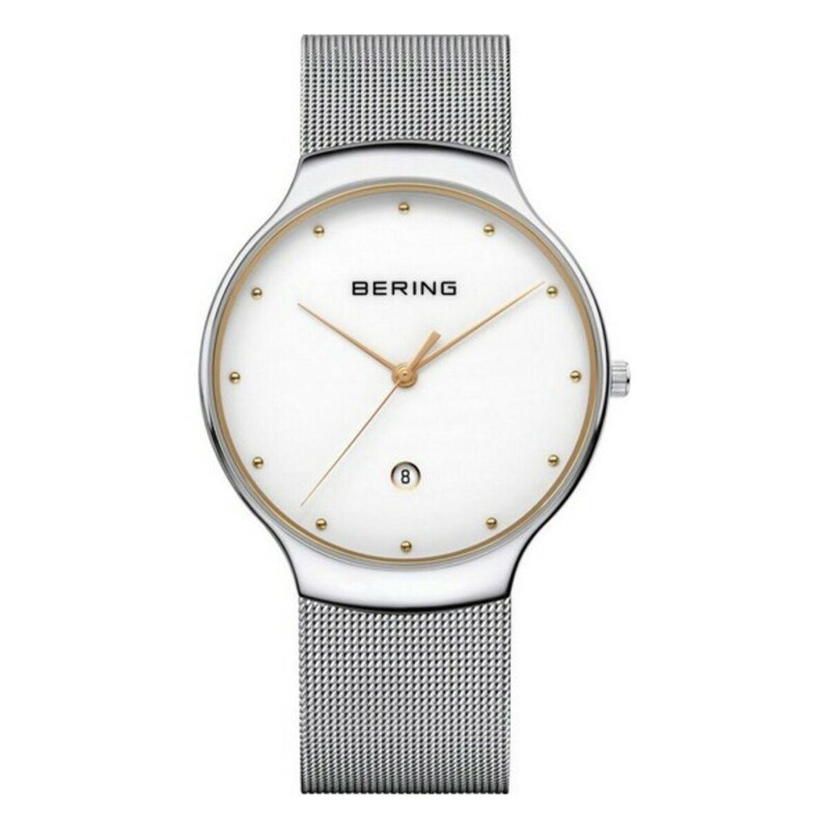Bering armbåndsur 13338-001 - unisex med meshlænke