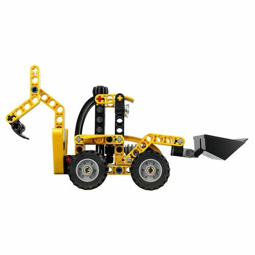 LEGO Technic gravemaskine - gul, 104 dele (7+)