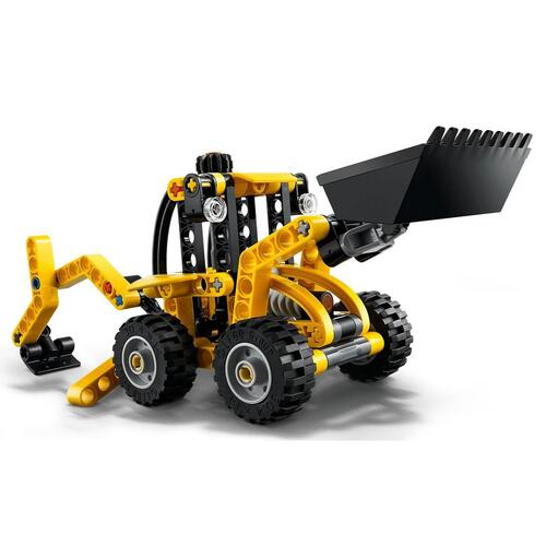 LEGO Technic gravemaskine - gul, 104 dele (7+)