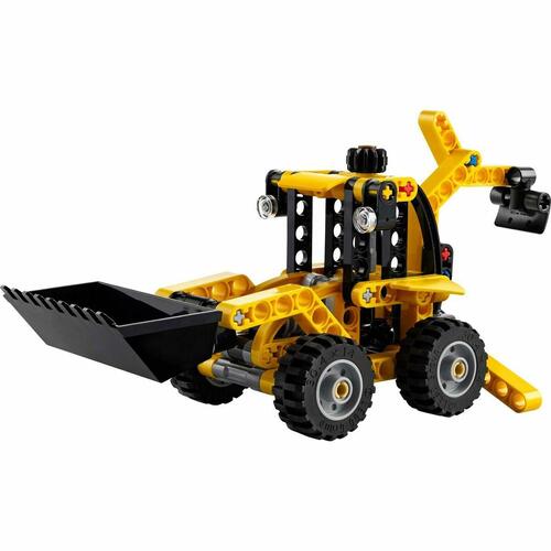 LEGO Technic gravemaskine - gul, 104 dele (7+)