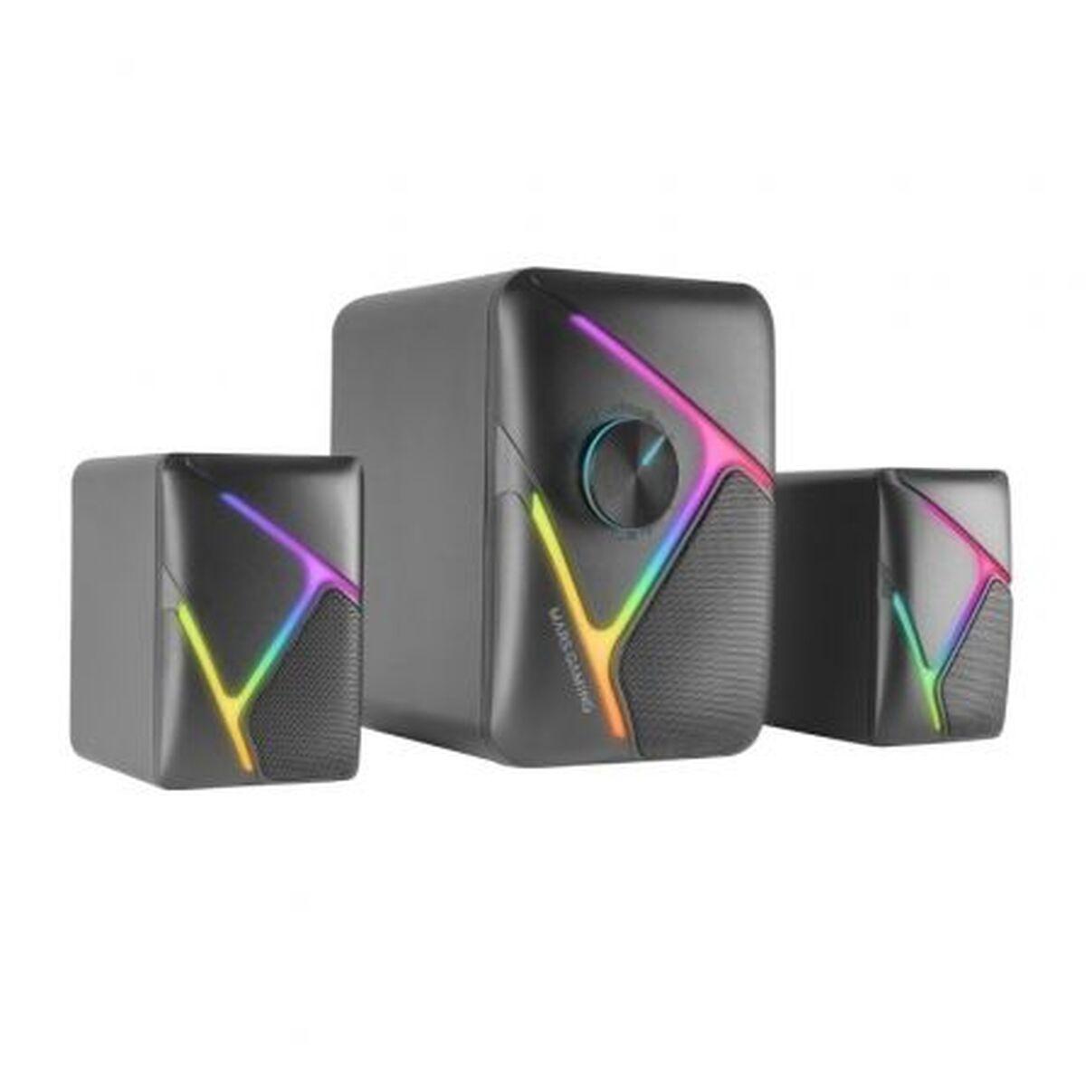 Mars Gaming MSH21 PC-højttalere 2.1 - Sort